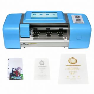 Customized Mobile Phone Back Sticker Front Screen Protector Hydrogel Film Cutting Machine for iPhone Samsung All Phone
